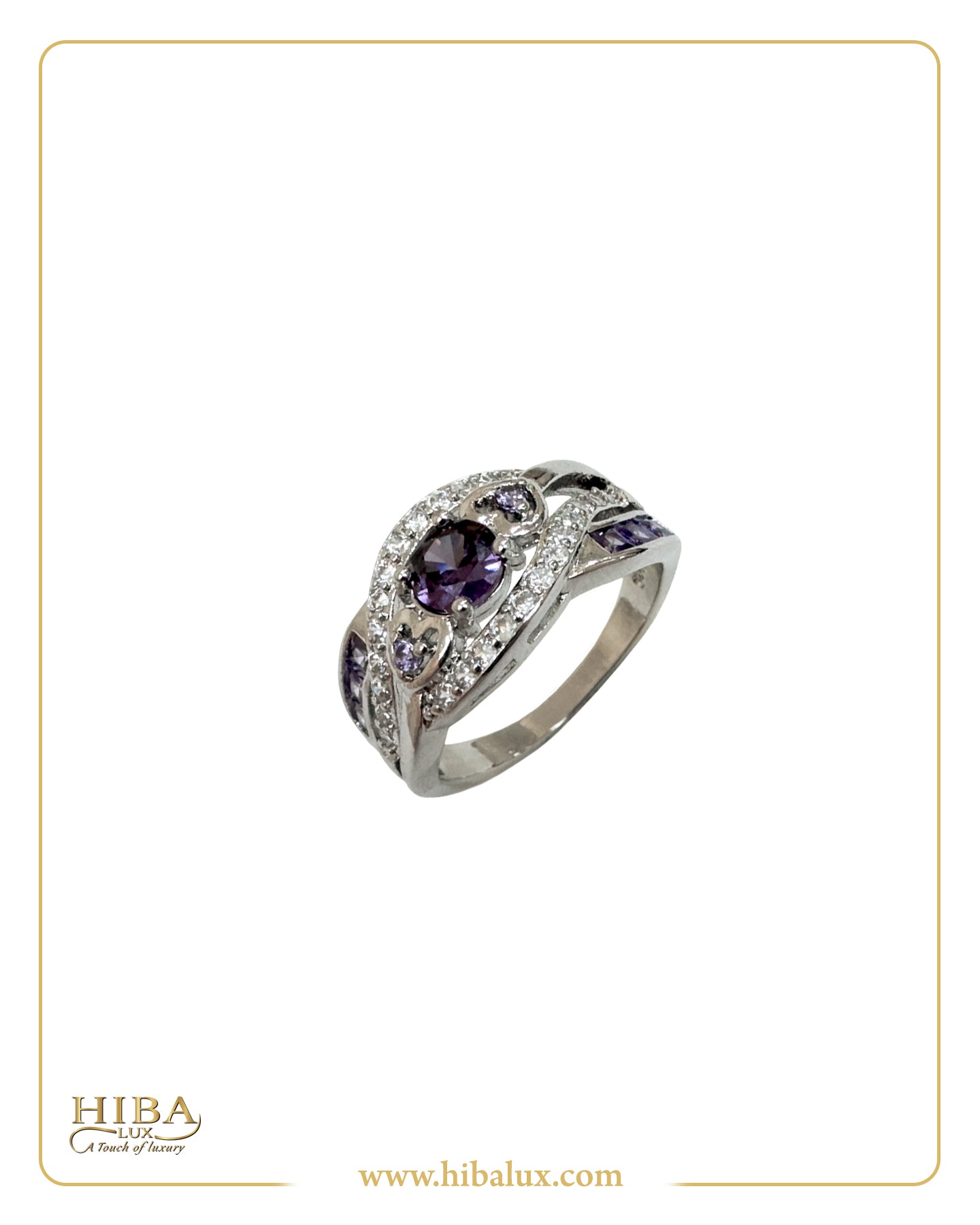 The "Violet Charm" ring