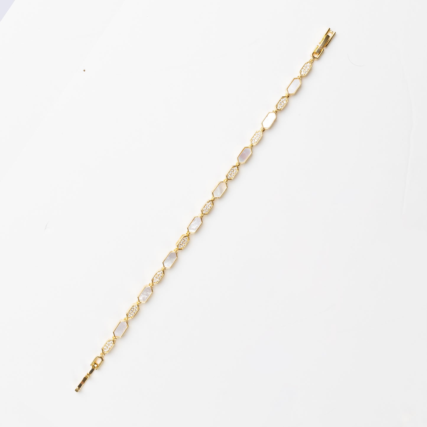 Golden Mosaic Bracelet