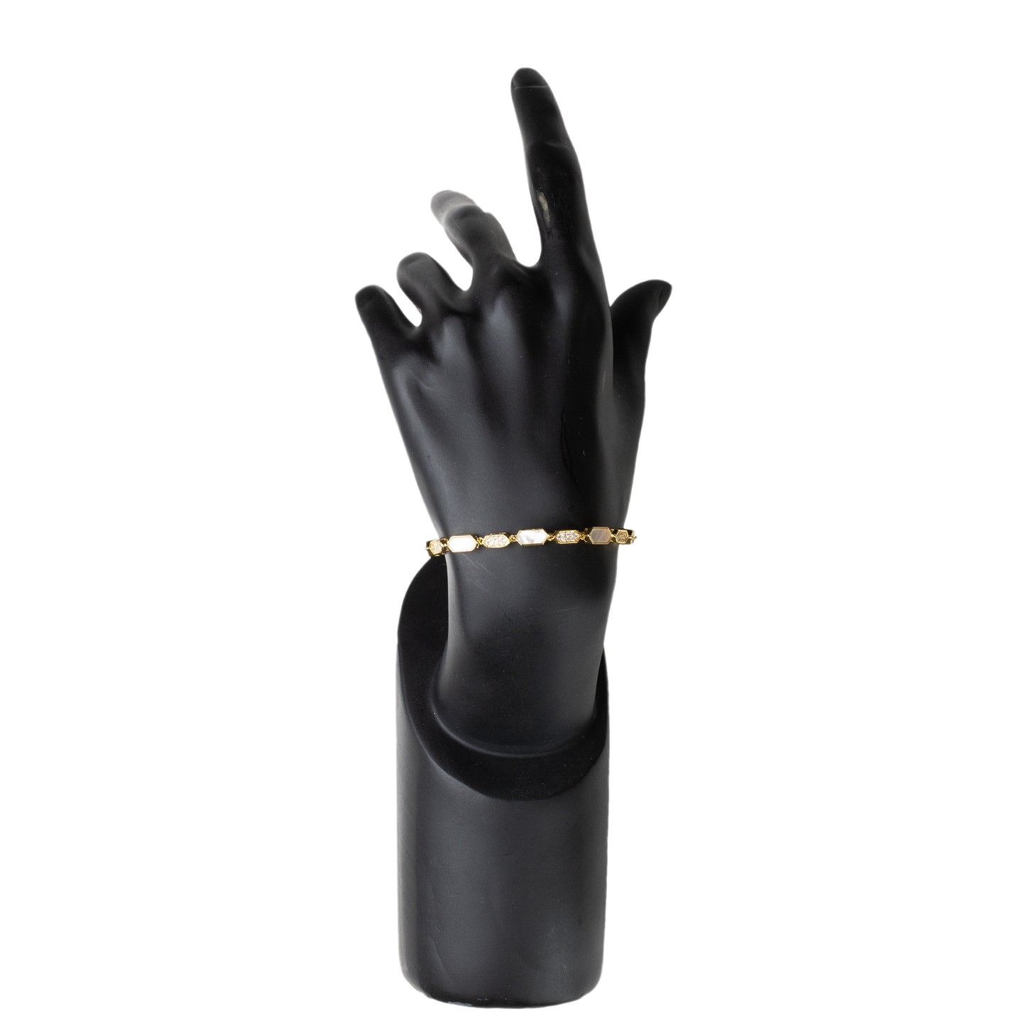 Golden Mosaic Bracelet