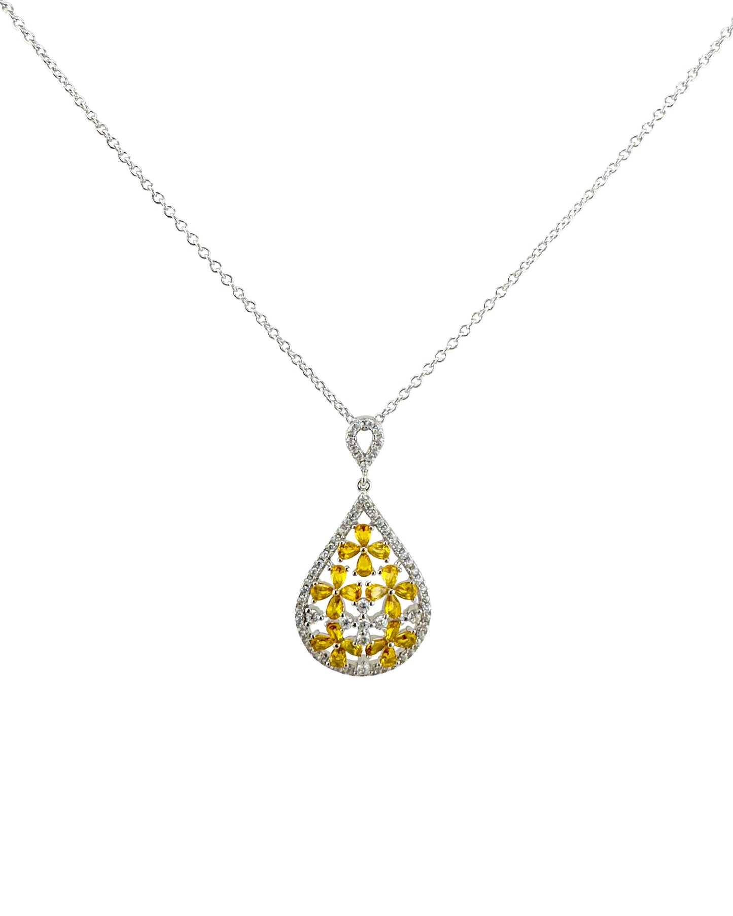 "Silver Blossom Dew Set"