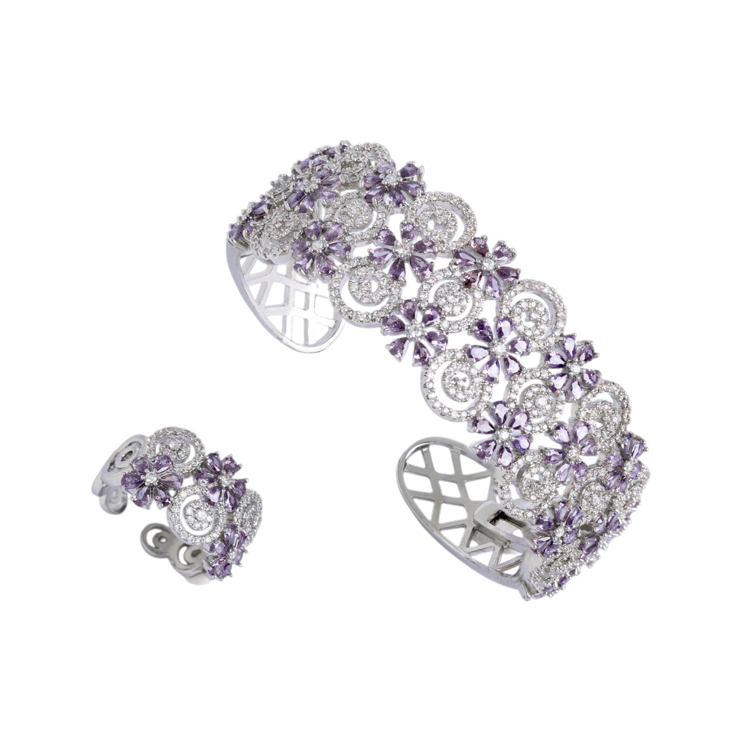 Flora Shine Bangle Set