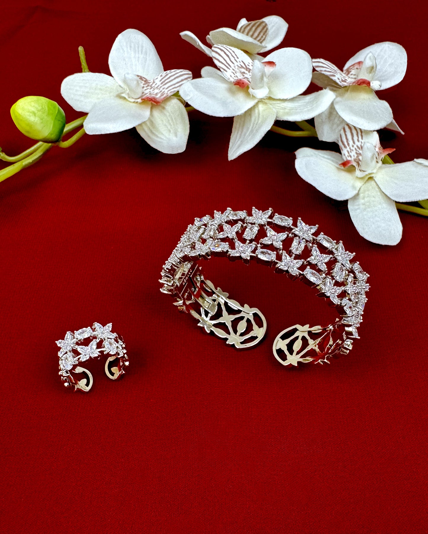 "Crystal Blossom Elegance" Set