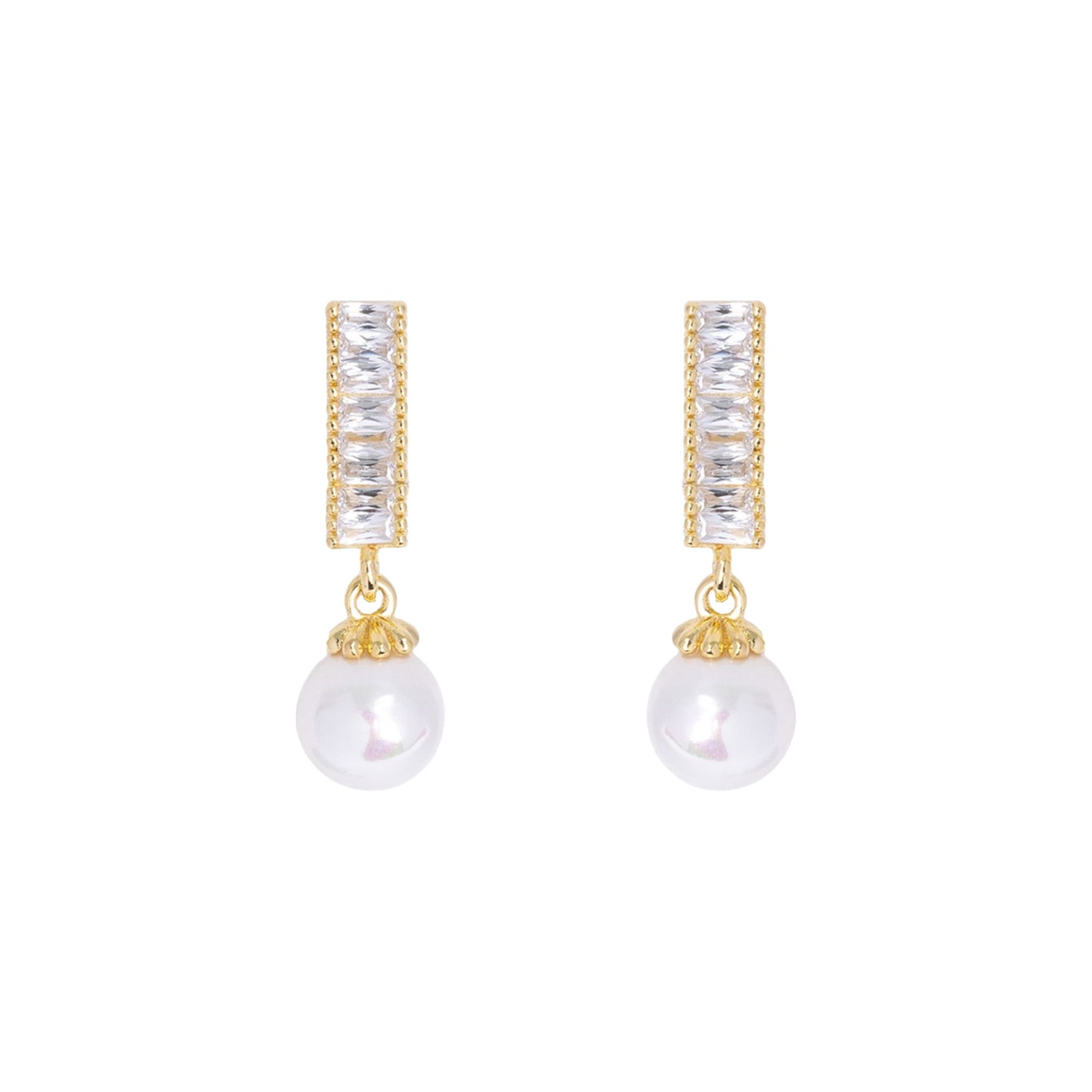 Stone Drop Earring