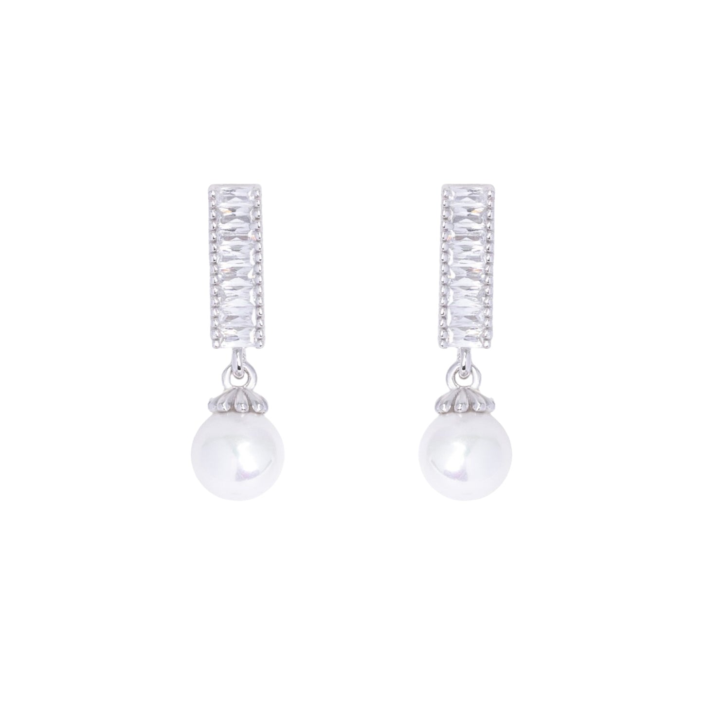 Stone Drop Earring