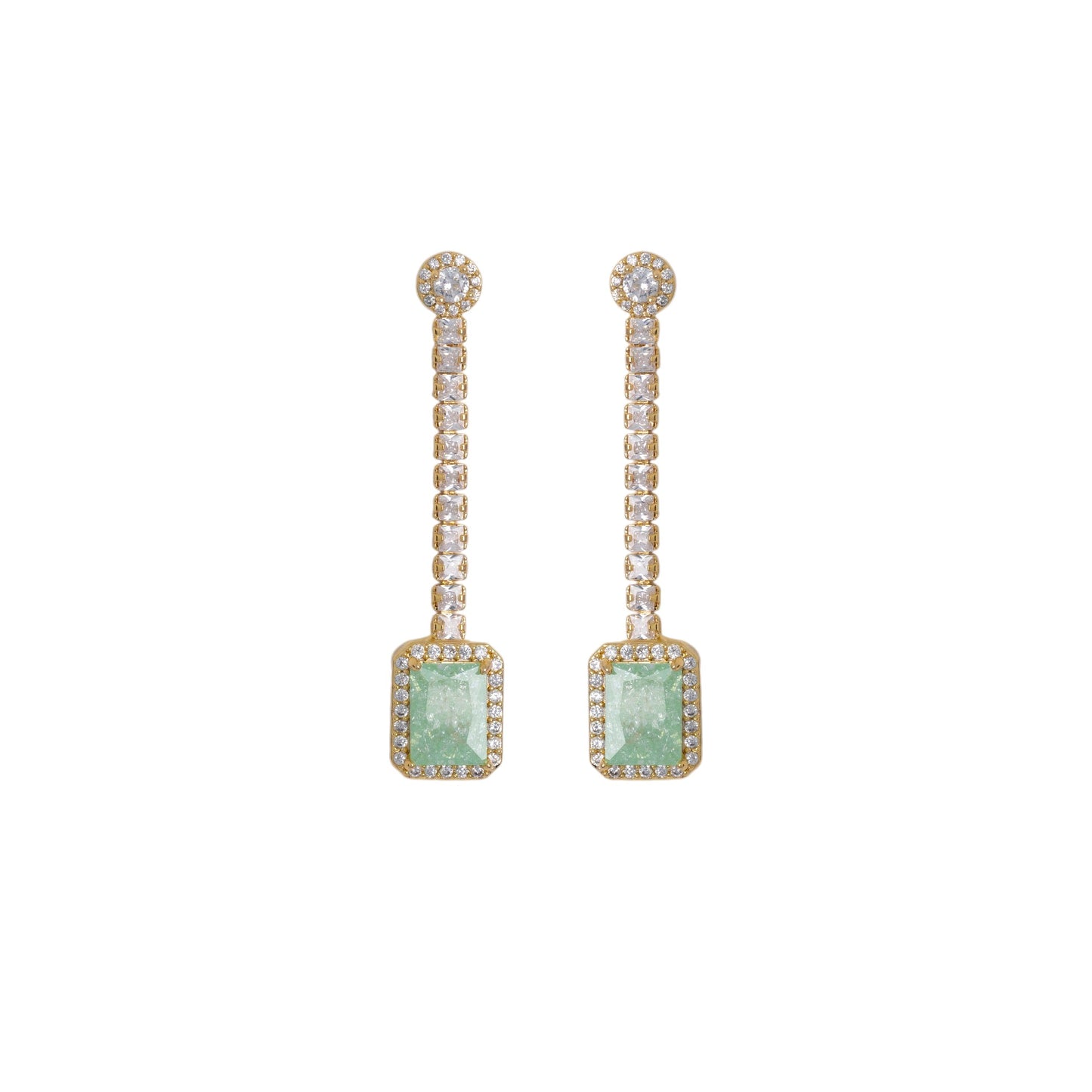 Brilliant Stone Earring