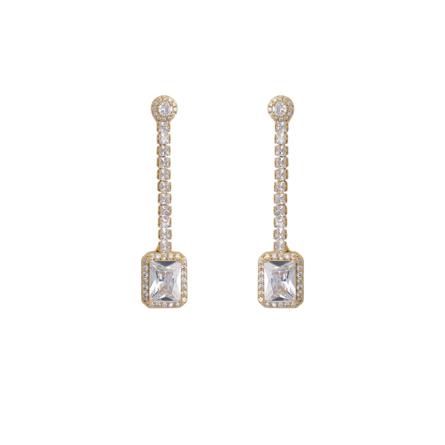 Brilliant Stone Earring