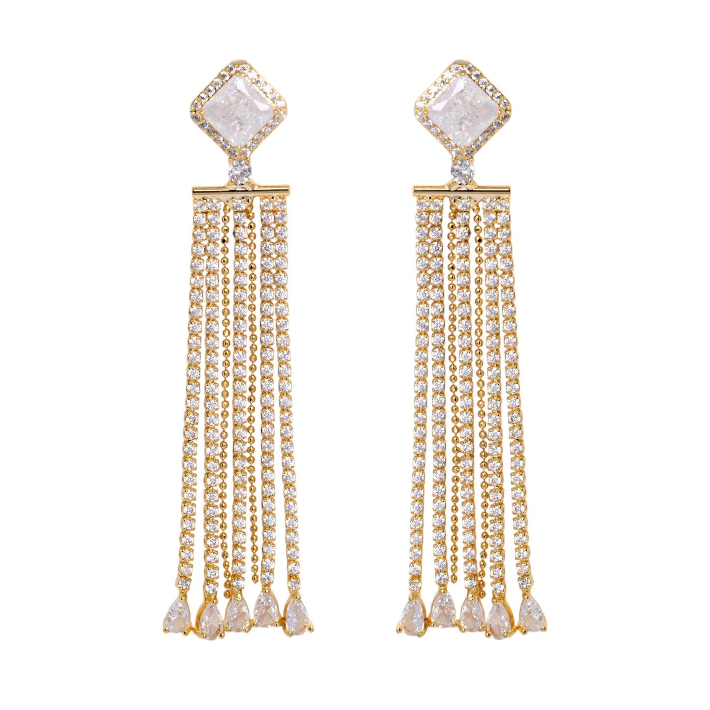 Emerald Sparks Earring