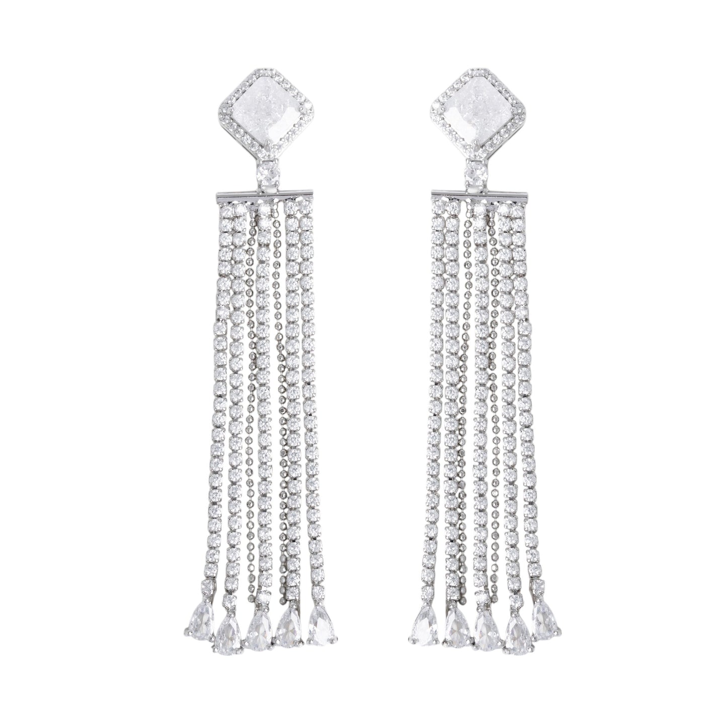 Emerald Sparks Earring