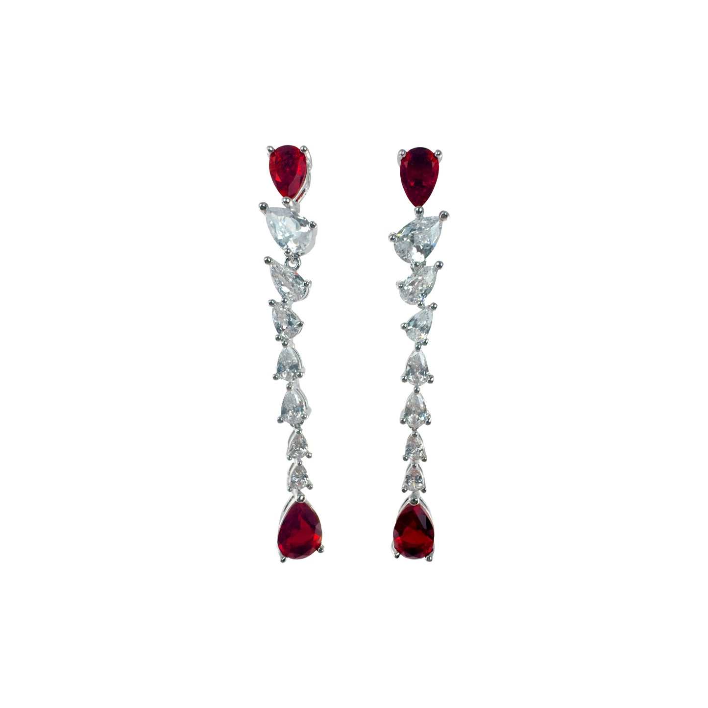 Luxurious Pear Necklace Set