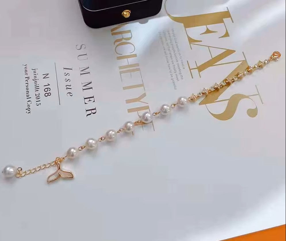 Mermaid Pearl Bracelet