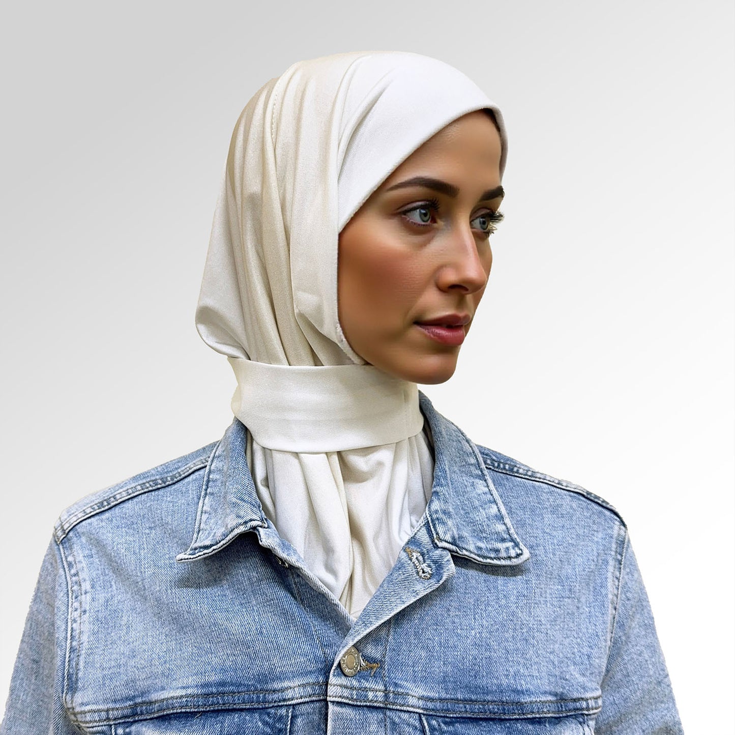 حجاب قطعة واحدة مطبوع ديجيتال