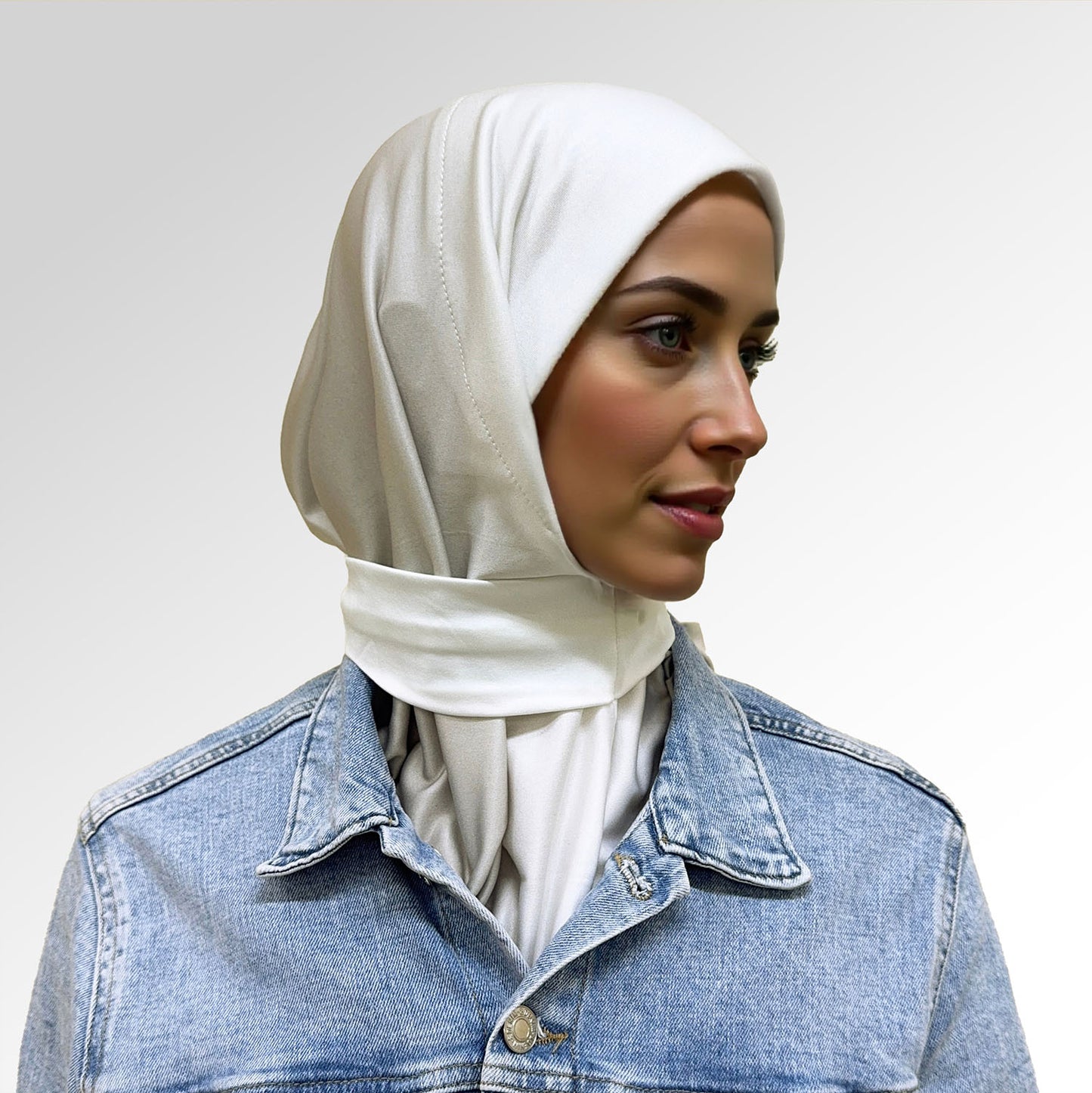 حجاب قطعة واحدة مطبوع ديجيتال
