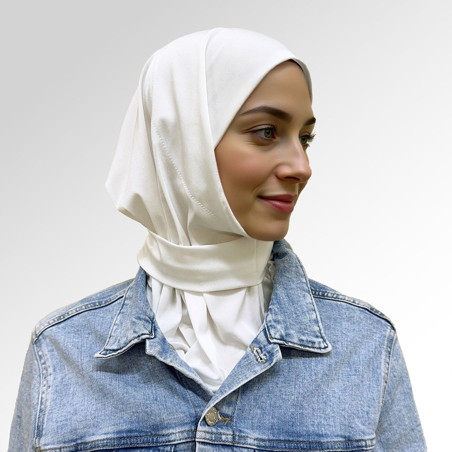 حجاب قطعة واحدة مطبوع ديجيتال