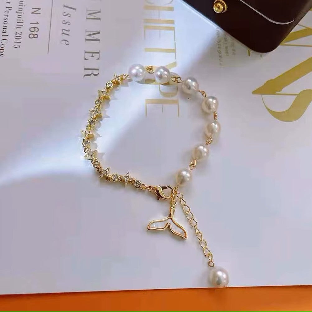 Mermaid Pearl Bracelet