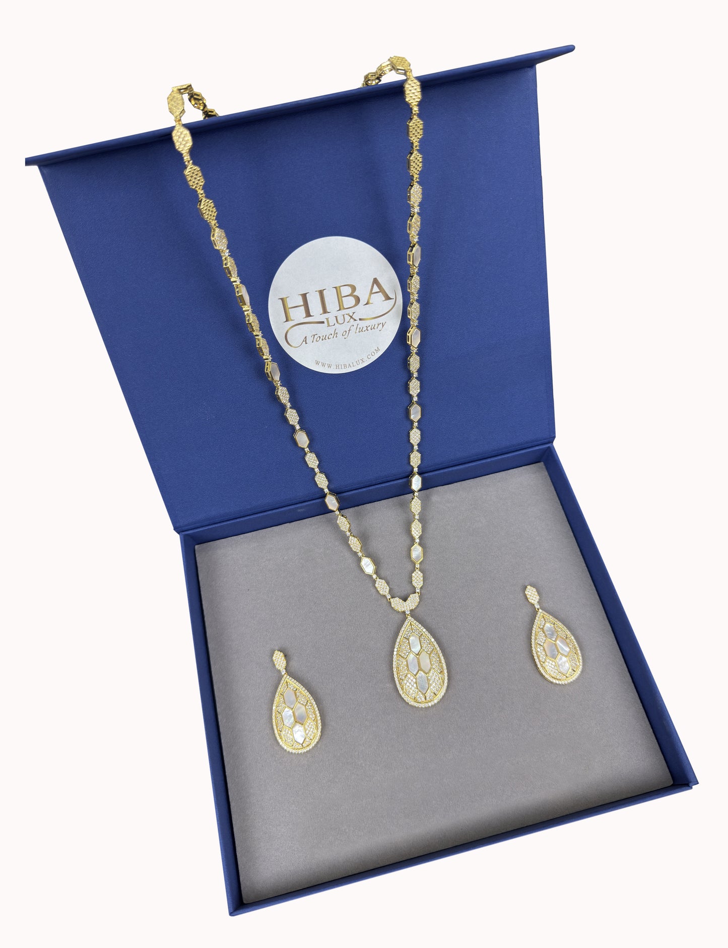 Golden Teardrop Set