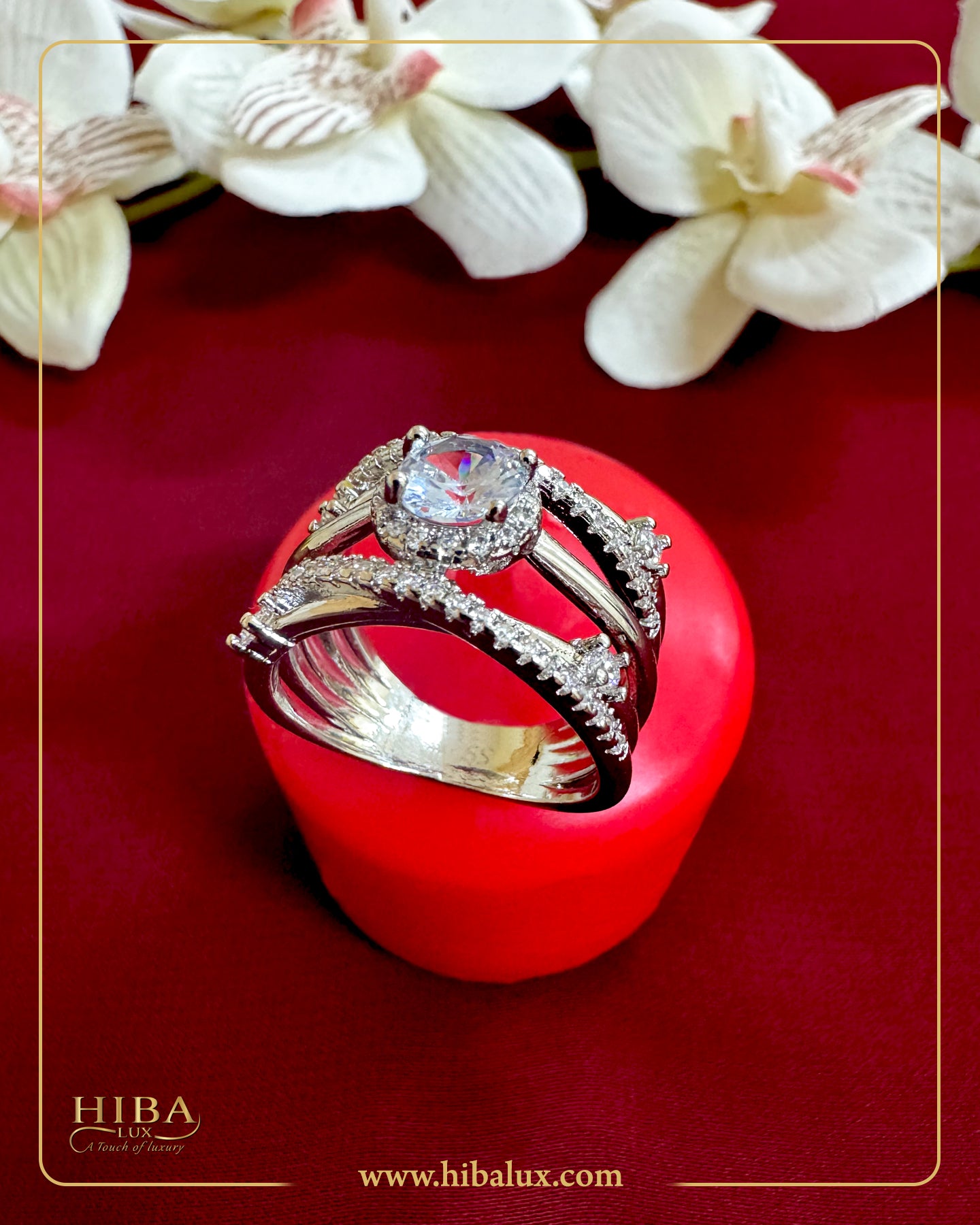 The "Moon Glow" ring