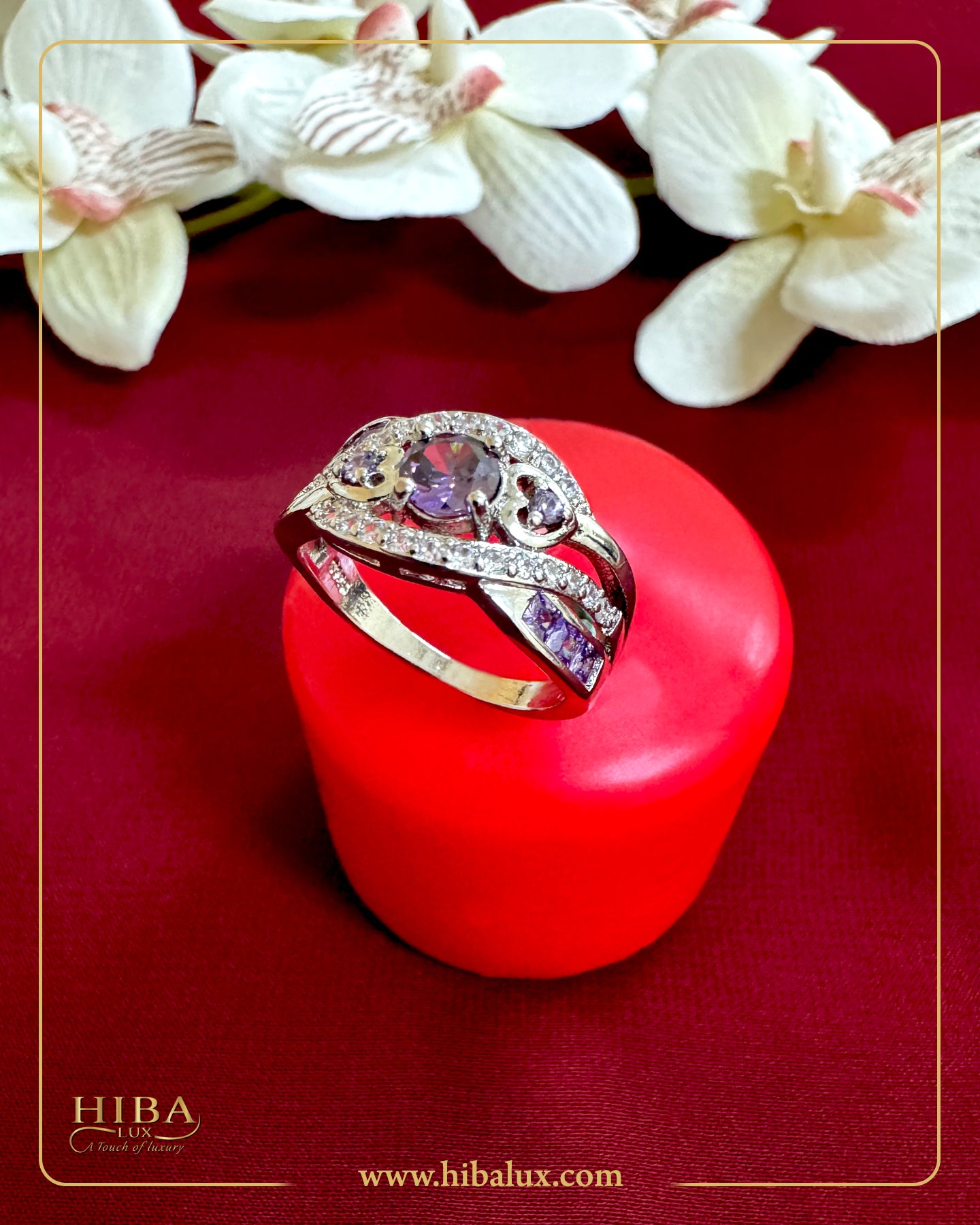 The "Violet Charm" ring