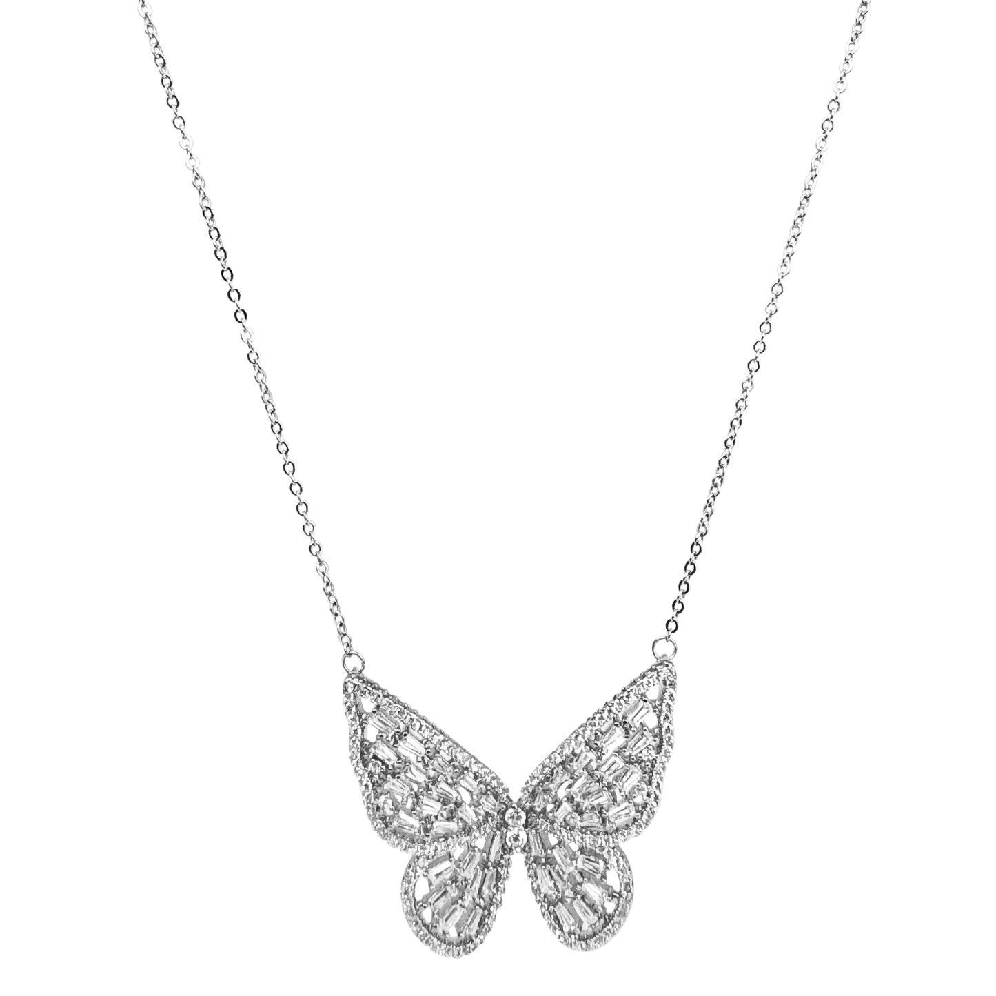 "Silver Butterfly" Set – Feminine & Elegant