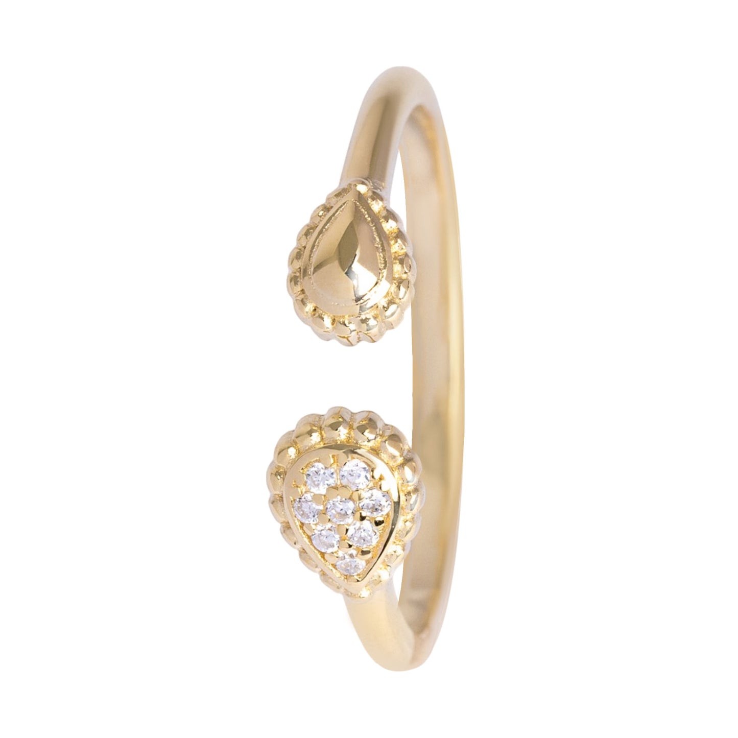 Pear Duo Ring