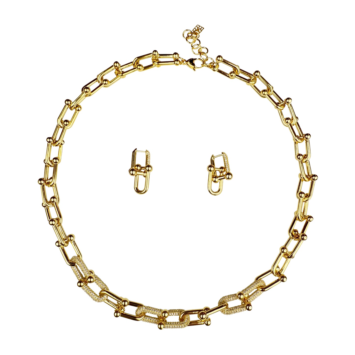 "Elite Set" Modern Shine in Golden Touch