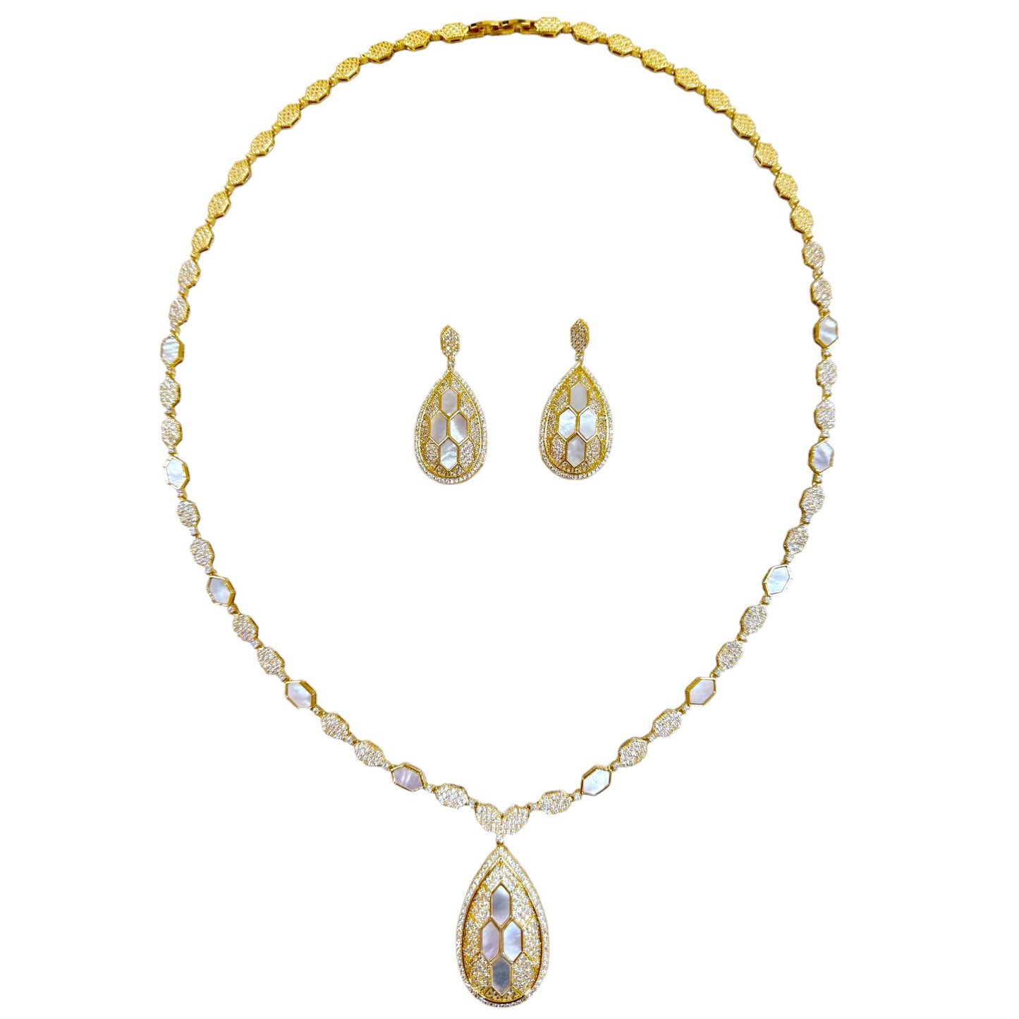Golden Teardrop Set