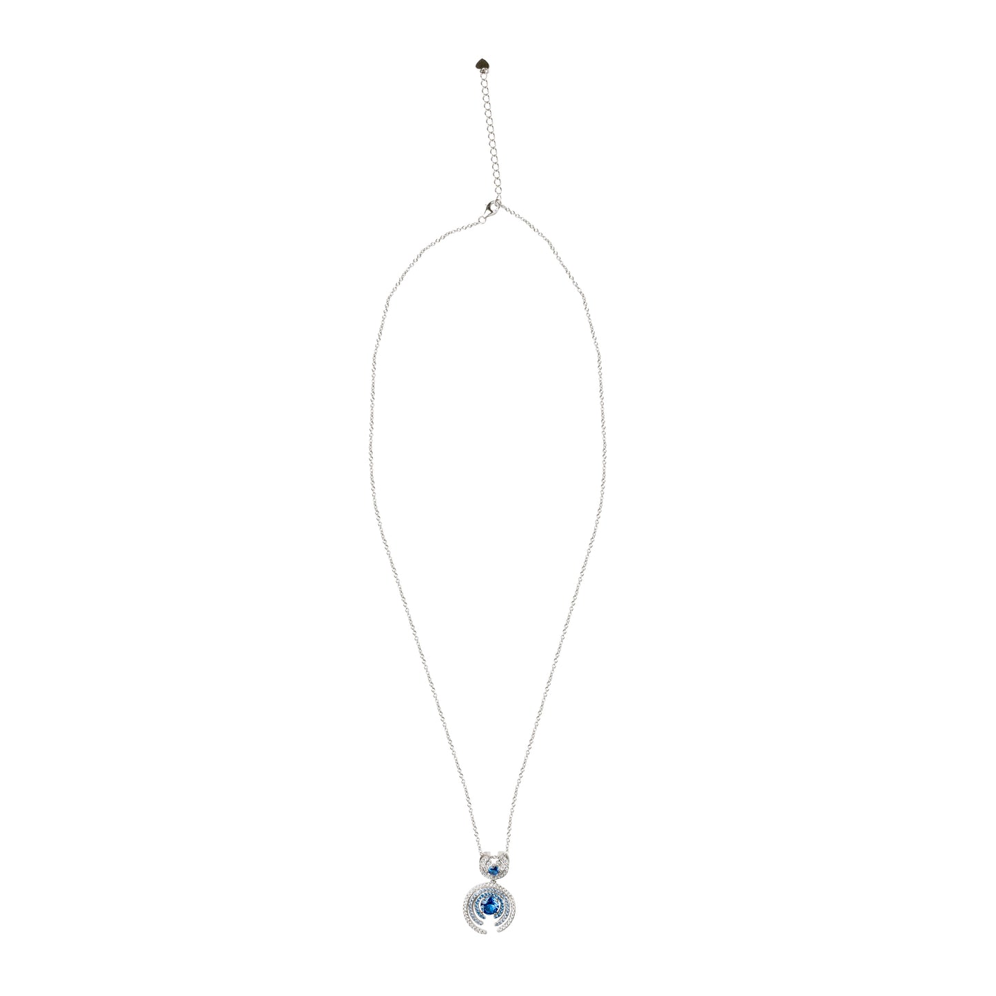 925 Silver Grace Blue Zircon Jewelry Set