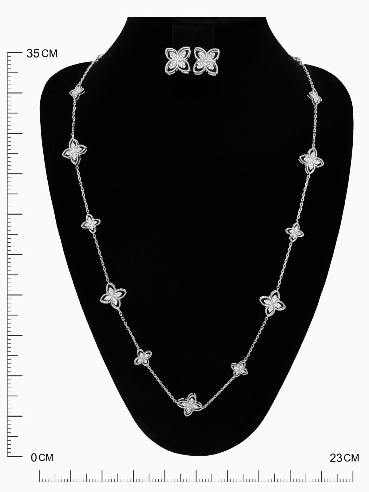 Floral Grace Long Chain Set