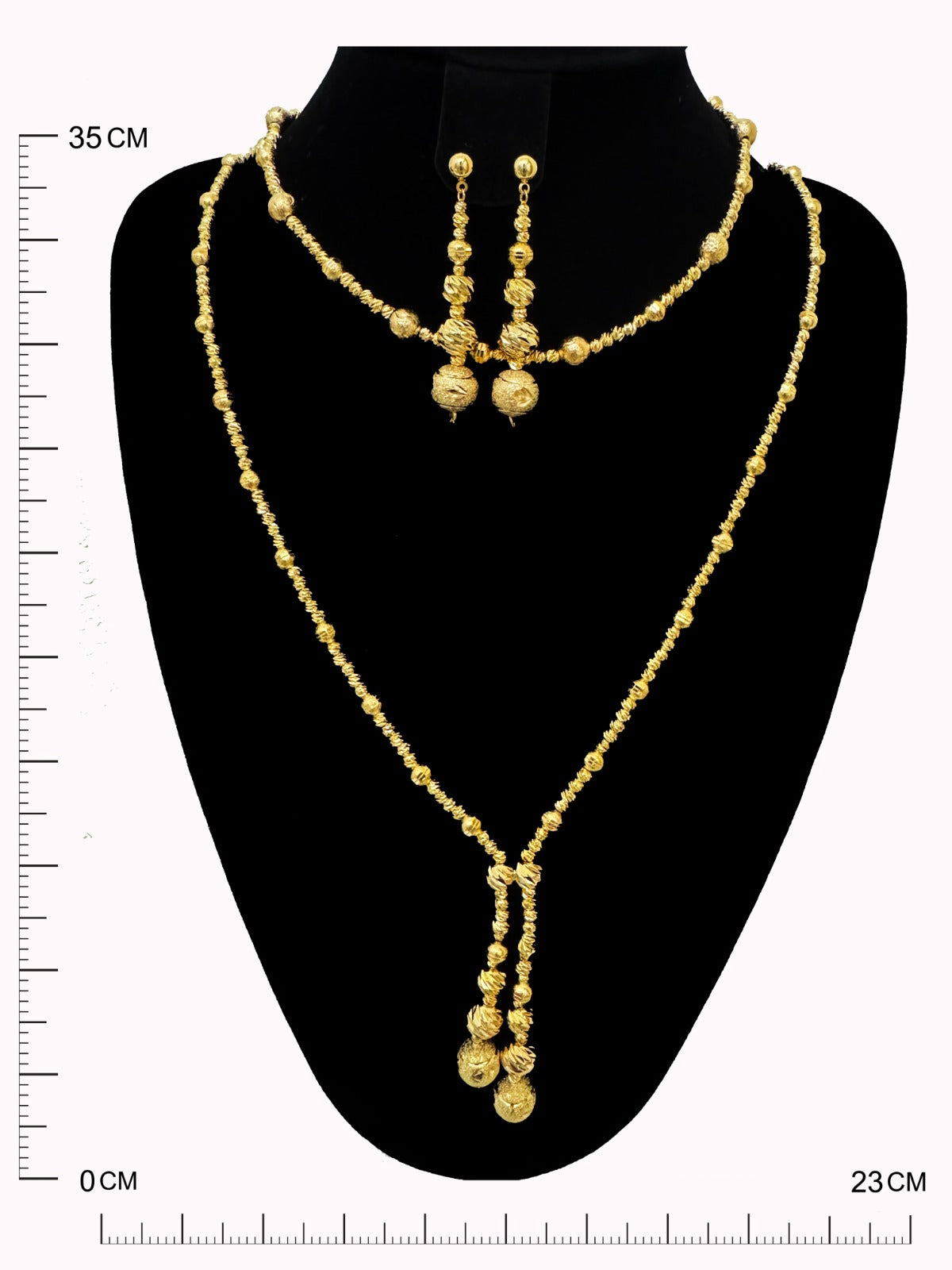 Classic Gold Long Chain Full Set