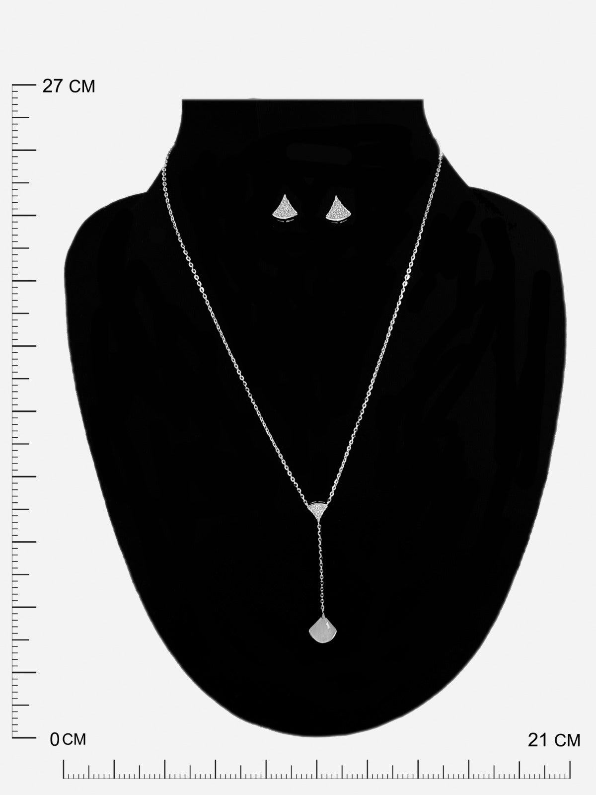 Arc Drop Necklace Set
