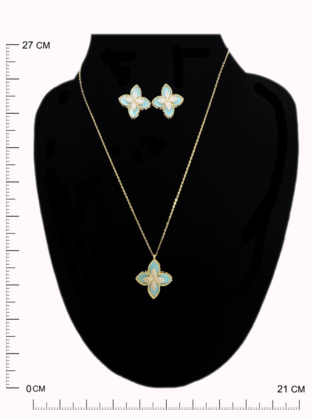 Chic Flora Necklace Set