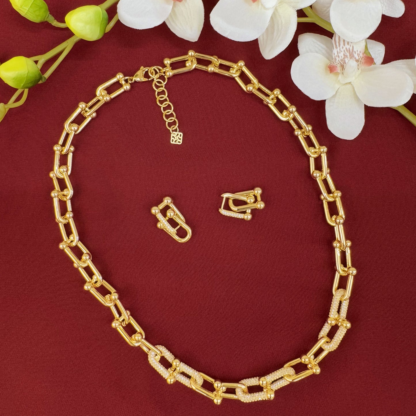 "Elite Set" Modern Shine in Golden Touch