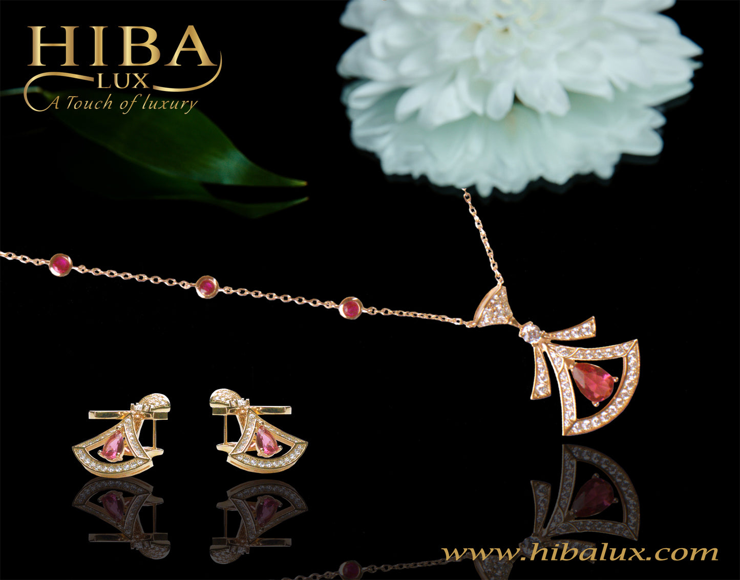 "Pink Elegance" Set – Rose Gold Glamour
