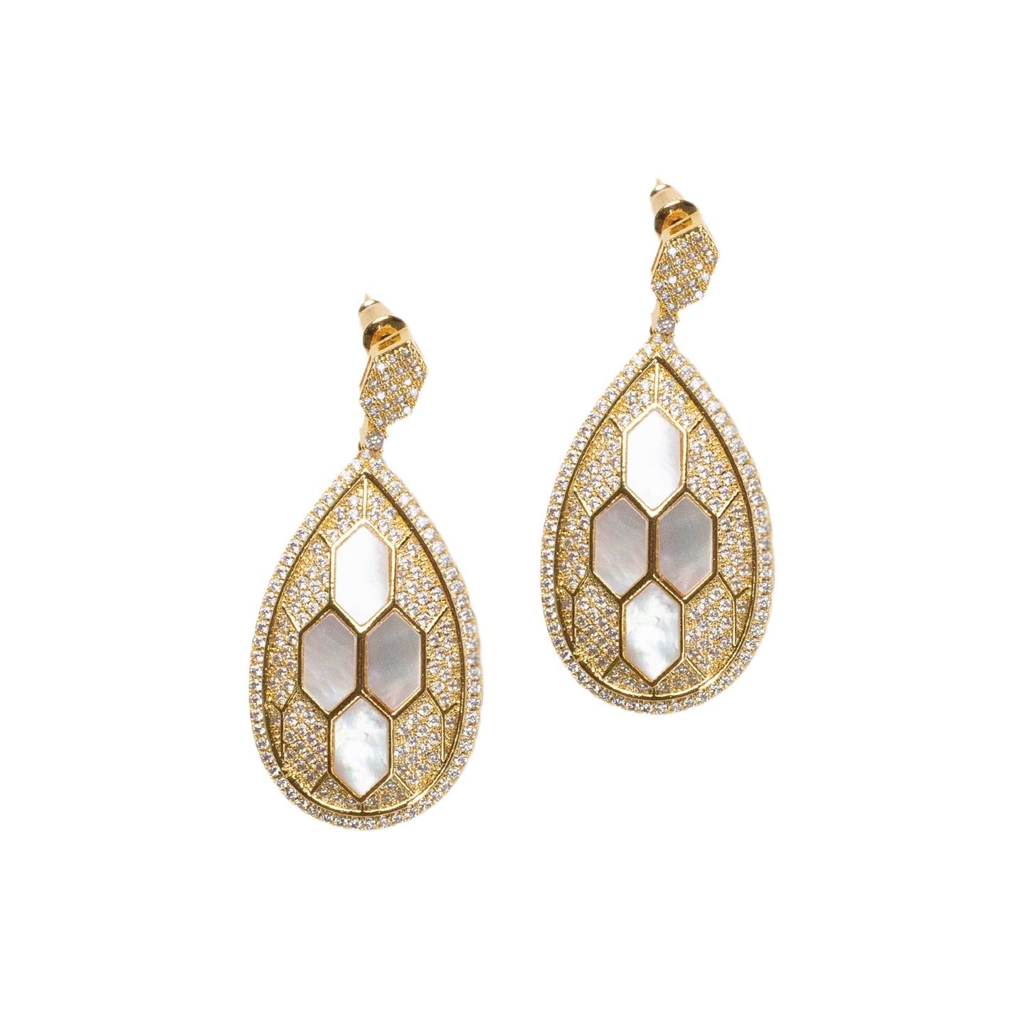 Golden Teardrop Set