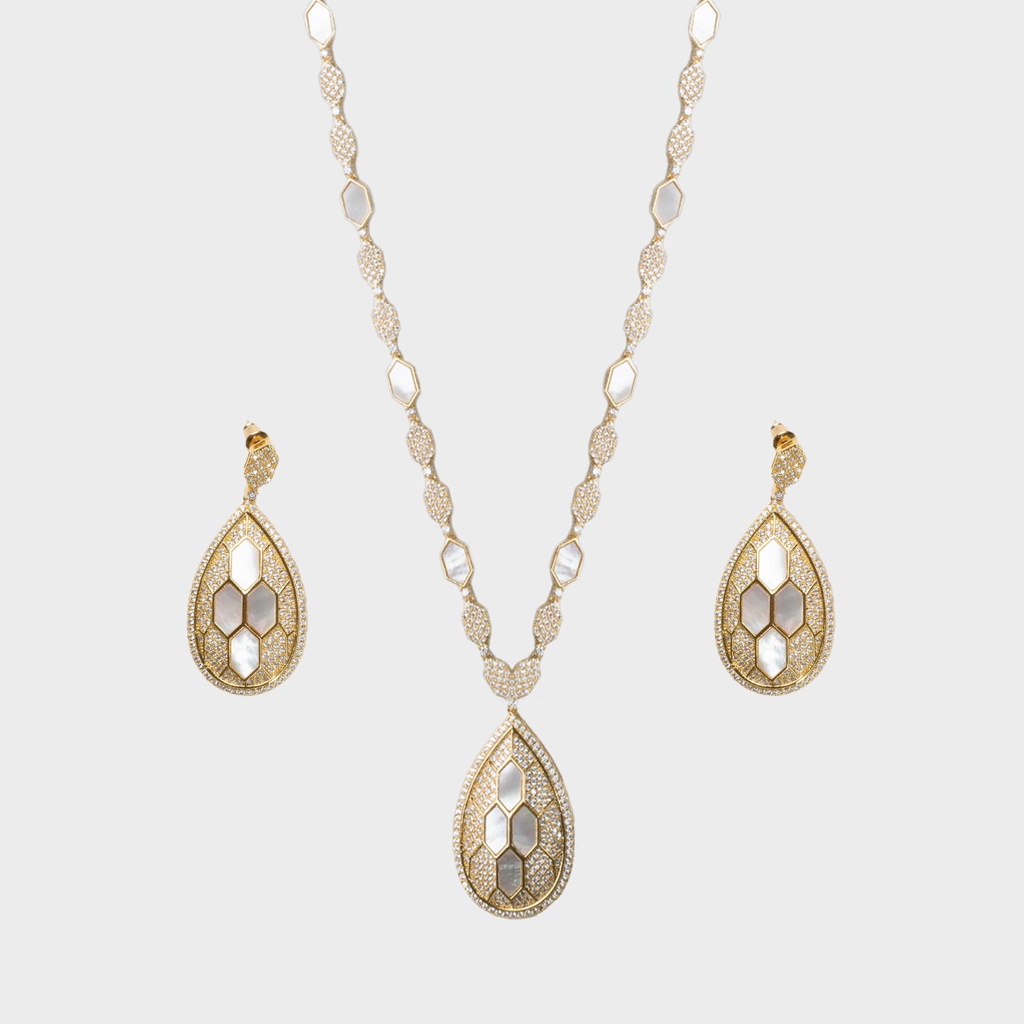 Golden Teardrop Set