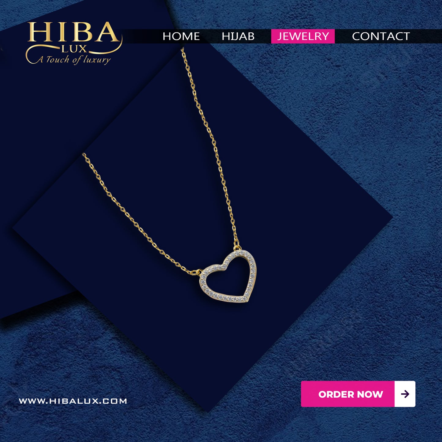 Heart of Sparkle Necklace