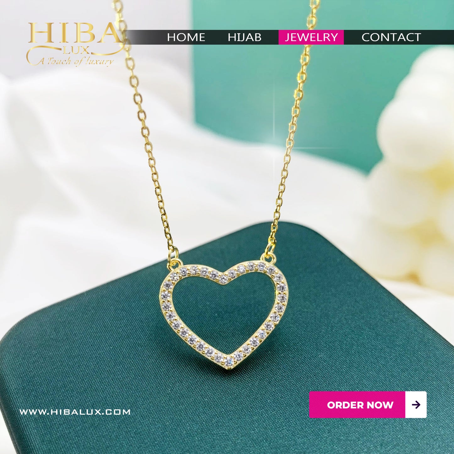 Heart of Sparkle Necklace