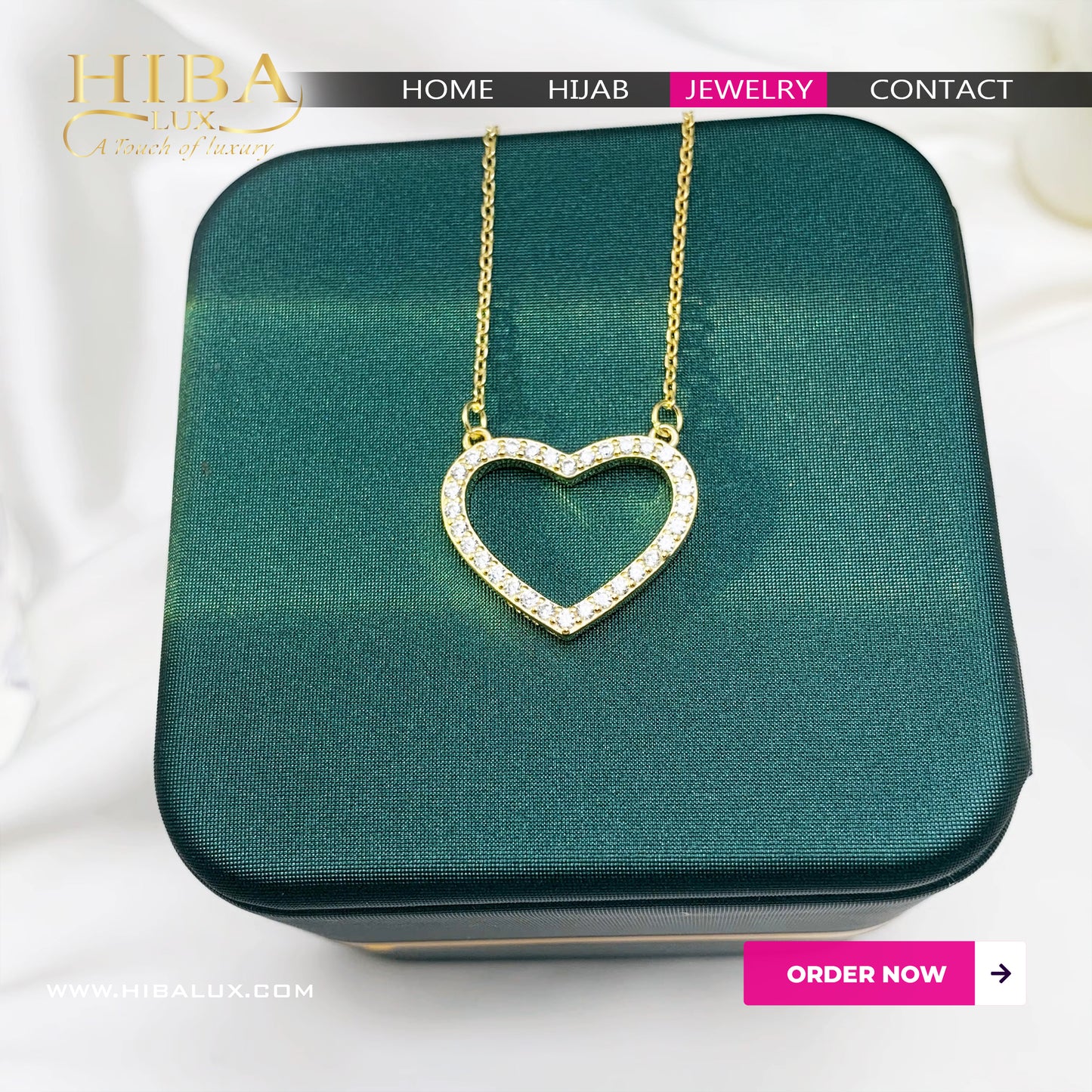 Heart of Sparkle Necklace