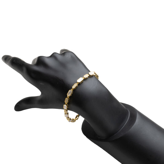 Golden Mosaic Bracelet
