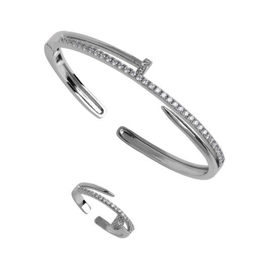 Duo Classic Bangle Set
