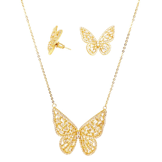 "Golden Butterfly" Set – Feminine & Elegant
