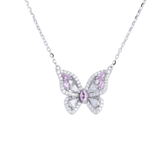 Crystal Wings Necklace