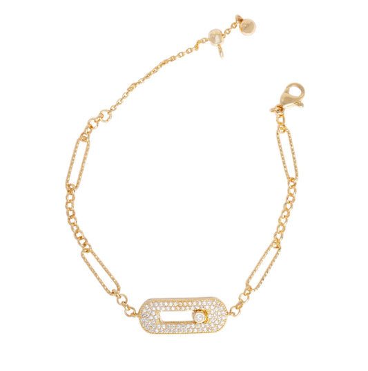 Radiant Gold Link Bracelet
