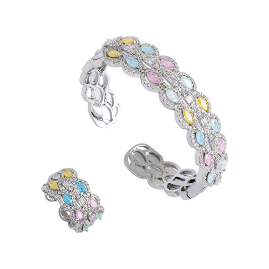 Marquise Vivid Bangle Set