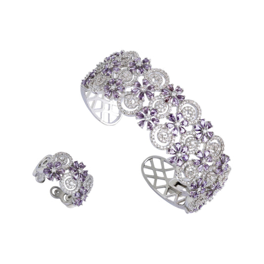 Flora Shine  Bangle Set