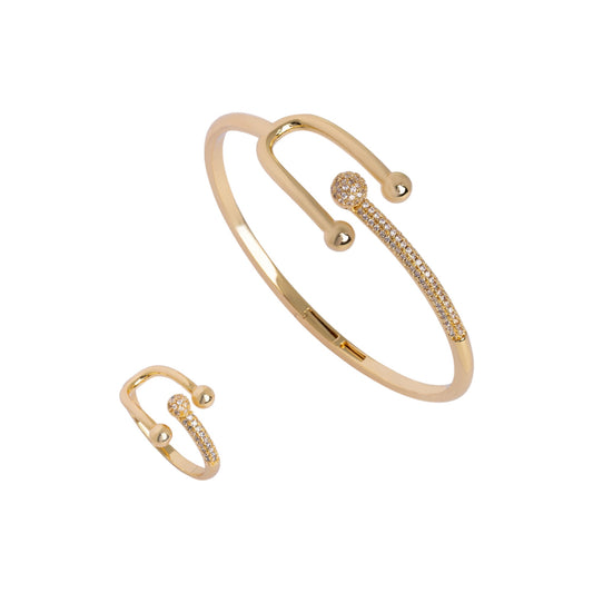 Orbit Elegance Bangle Set