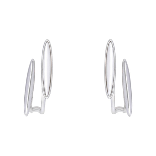 Duo Oval Earring