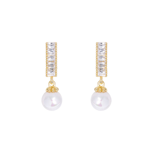 Stone Drop Earring