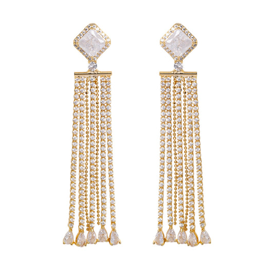 Emerald Sparks Earring