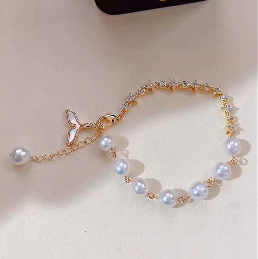 Mermaid Pearl Bracelet