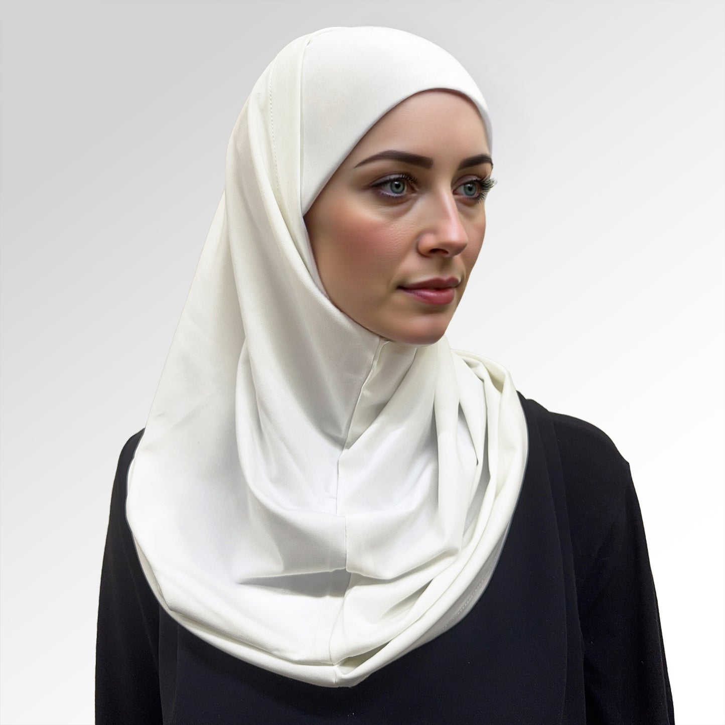 حجاب ساده قطعتين